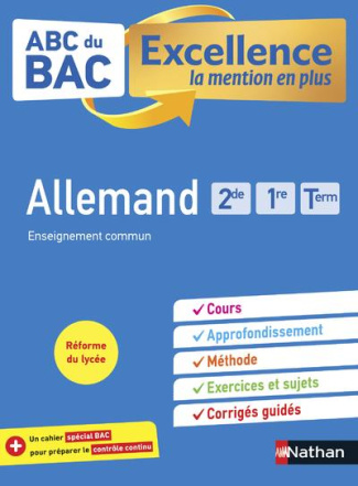 Allemand 2de 1re Tle. Edition 2021