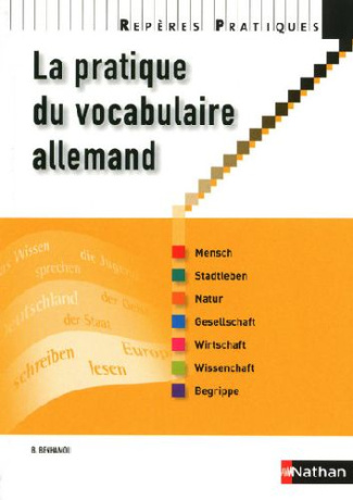 La pratique du vocabulaire allemand