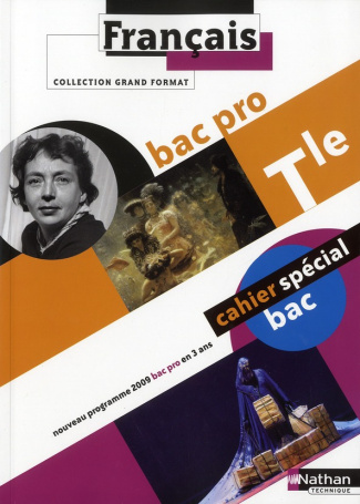 Français Tle Bac pro. Programme 2009