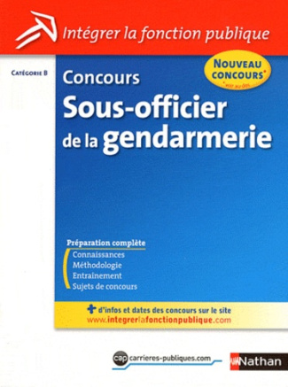 Concours sous-officier de la gendarmerie