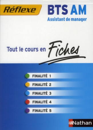 Tout le cours en fiches BTS Assistant de manager