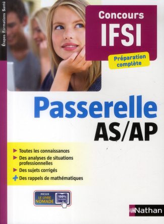 Passerelle AS/AP. Concours IFSI