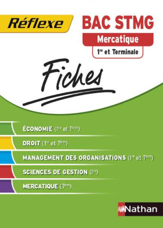 Mercatique Bac STMG. 1re et terminale
