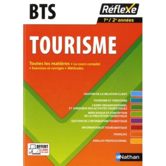 BTS tourisme. Toutes les matières 1re et 2e année, Edition 2016