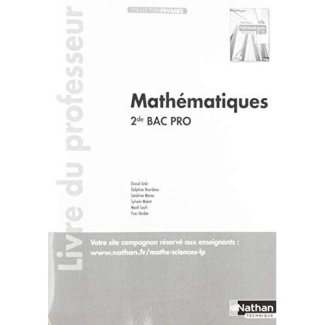 Mathématiques 2de Bac Pro Pavages. Livre du professeur, Edition 2019