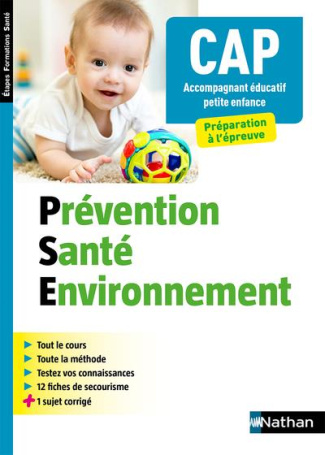 Prévention santé environnement CAP Accompagnant éducatif petite enfance. Préparation à l'épreuve, Ed