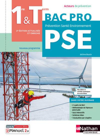 Prévention Santé Environnement 1re & Tle Bac Pro Acteurs de prévention. Edition 2021