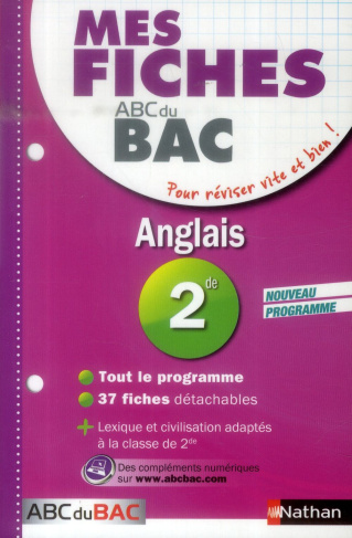 Anglais 2e