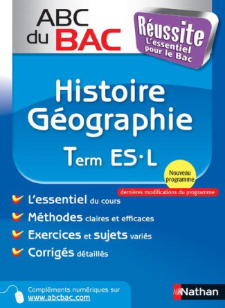 Histoire-Géographie Tle ES-L