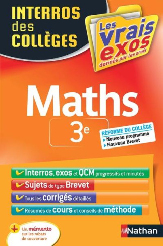 Maths 3e