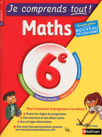 Maths 6e. Edition 2016