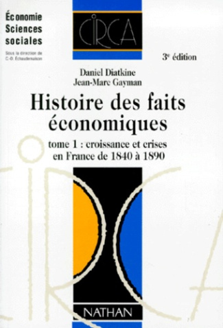 HISTOIRE DES FAITS ECONOMIQUES
