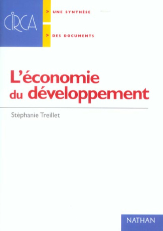 L'ECONOMIE DU DEVELOPPEMENT