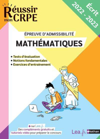 Mathématiques. Epreuve d'admissibilité écrit, Edition 2023-2024