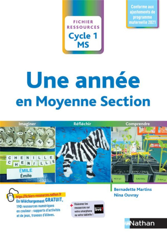 Une année en Moyenne Section. Fichier ressources Cycle 1 MS