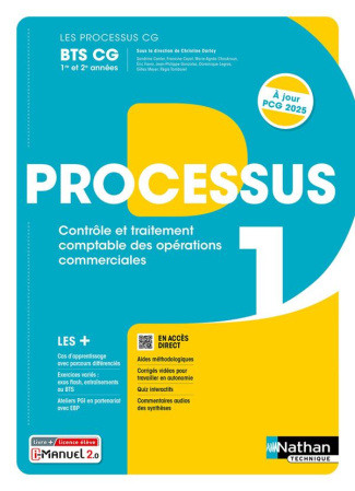 Processus 1 Contrôle et taitement comptable des opérations commerciales BTS CG 1e et 2e années. Manu