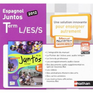 JUNTOS TERMINALE 2012 MANUEL NUMERIQUE CLE USB TARIF NON ADOPTANT