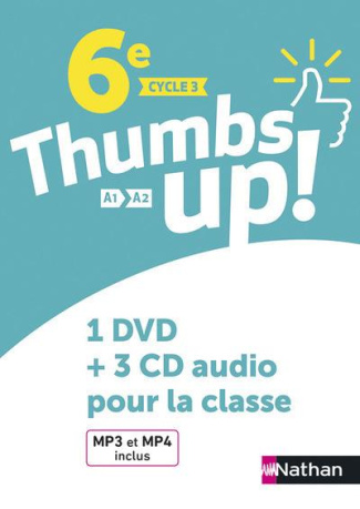 Thumbs up! 6e A1>A2. 1 DVD   2 CD AUDIO