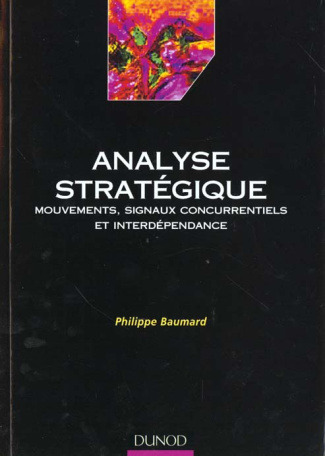 ANALYSE STRATEGIQUE - MOUVEMENTS, SIGNAUX CONCURRENTIELS ET INTERDEPENDANCE