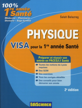 Physique visa pour la 1re année Santé. 2e édition