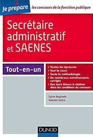 SECRETAIRE ADMINISTRATIF ET SAENES - TOUT-EN-UN