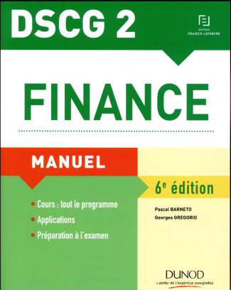 Finance DSCG 2. Manuel, 6e édition