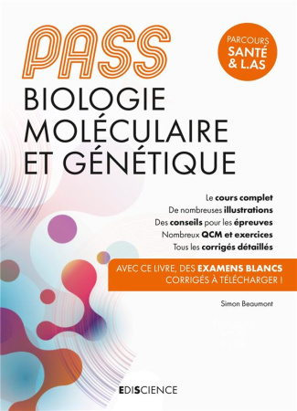 Biologie moléculaire et Génétique. Parcours Santé & L.AS