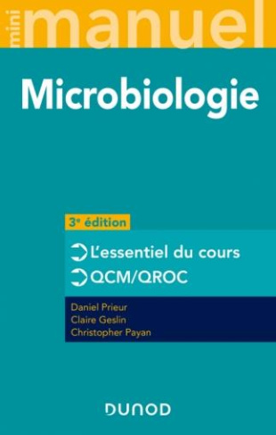 Mini manuel Microbiologie. Cours   QCM/QROC, 3e édition