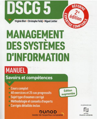DSCG 5 Management des systèmes d'information. Manuel, 2e édition