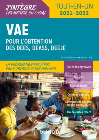 VAE pour l'obtention des DEES, DEASS, DEEJE. Edition 2022-2023