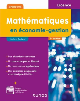 Mathématiques en économie-gestion. 2e édition