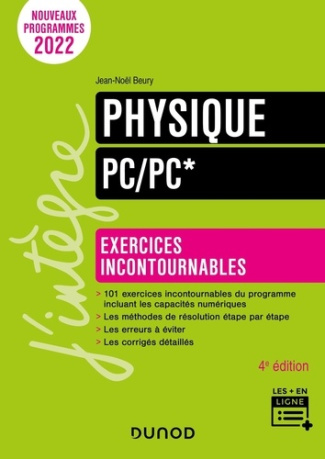 Physique PC/PC*. Exercices incontournables, 4e édition