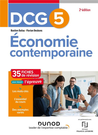 Economie contemporaine DCG 5. Fiches de révision, 2e édition