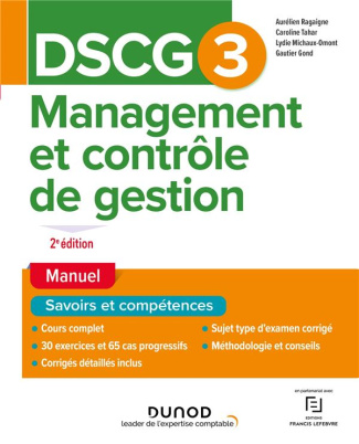 DSCG 3 Management et contrôle de gestion. 2e édition
