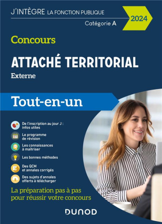 Concours attaché territorial externe. Tout-en-un, Edition 2024