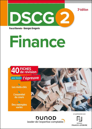 Finance DSCG 2. Fiches de révision, 3e édition