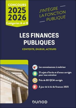 Les finances publiques. Contexte, enjeux, acteurs, Edition 2025-2026