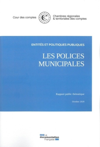 Les polices municipales. Rapport public thématique, Octobre 2020