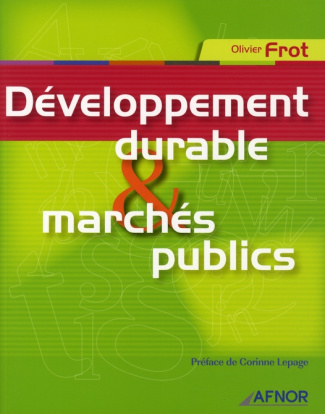 DEVELOPPEMENT DURABLE & MARCHES PUBLICS