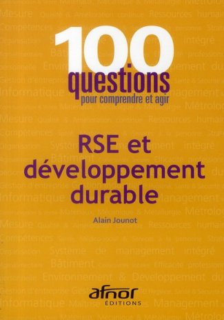 RSE ET DEVELOPPEMENT DURABLE