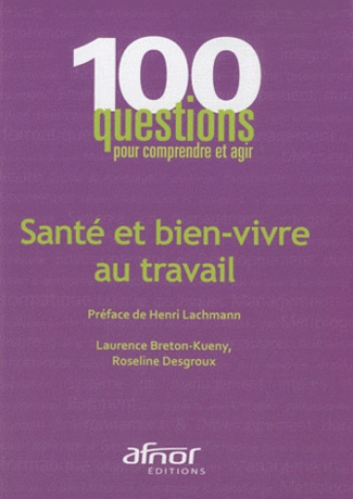 SANTE ET BIEN VIVRE AU TRAVAIL