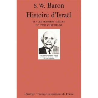 HISTOIRE D'ISRAEL. Tome 2, Les premiers siècles de l'ère chrétienne, 2ème édition 1986