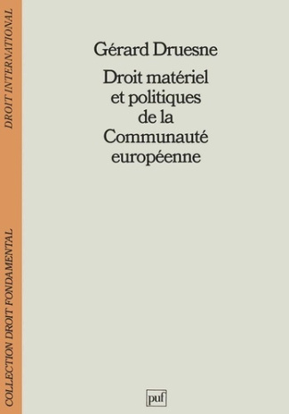 Droit de l'Union européenne et politiques communautaires