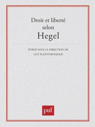 Droit et liberté selon Hegel