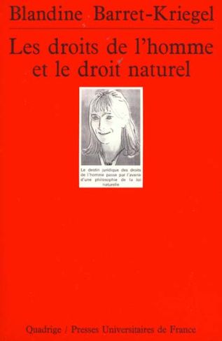 Les Droits de l'homme et le droit naturel