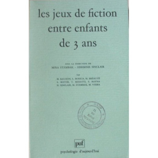 Les jeux de fiction entre enfants de 3 ans