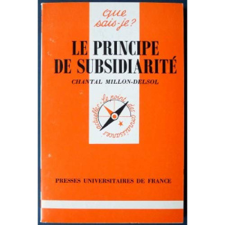 Le principe de subsidiarité