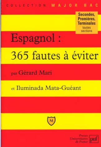 Espagnol, 365 fautes à éviter