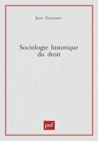 Sociologie historique du droit