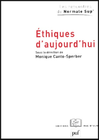 Ethiques d'aujourd'hui